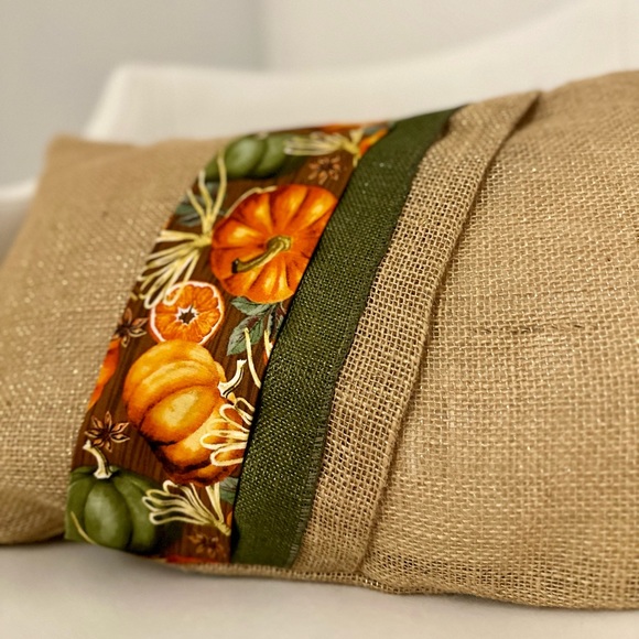 Handmade Thanksgiving pillow 🦃🧡 - Picture 2 of 4